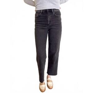 NEW DAZE estelle wide leg jeans in grey